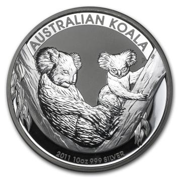 Australië Koala 2011 10 ounce silver